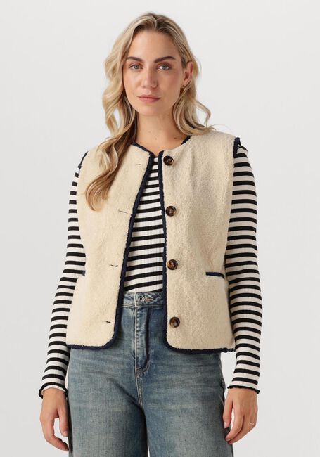Ecru CIRCLE OF TRUST Gilet JOJO GILET - large