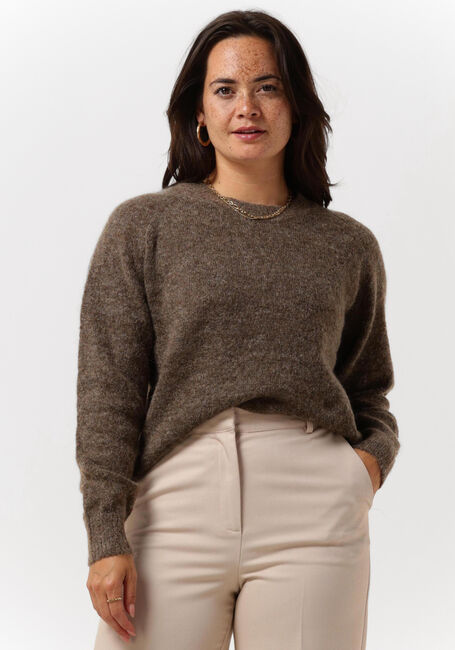 Braune MSCH COPENHAGEN Pullover MOHAIR O PULLOVER - large