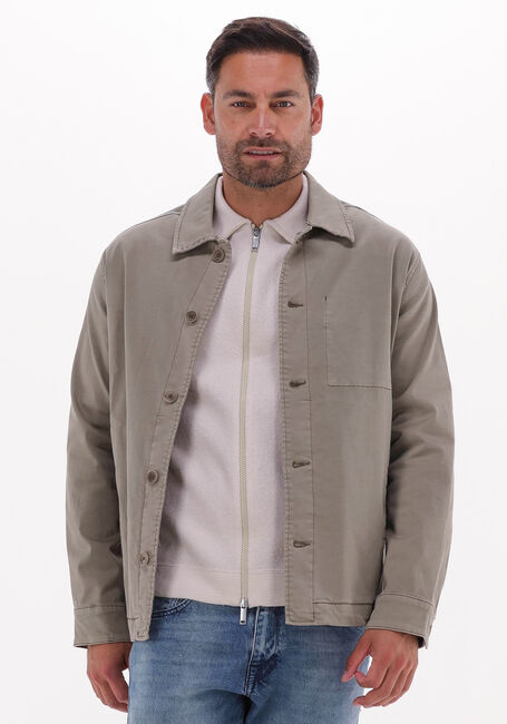 Olive SELECTED HOMME Overshirt RELAXED-RONAN JACKET - large