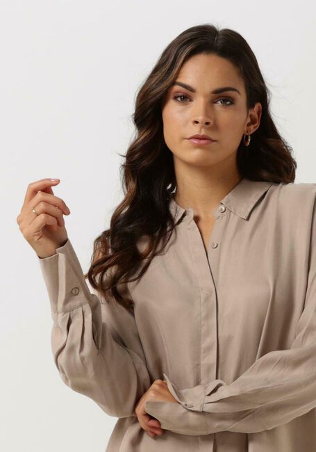 Beige SIMPLE Minikleid EMMY WV-CUPRO-22-3 - large