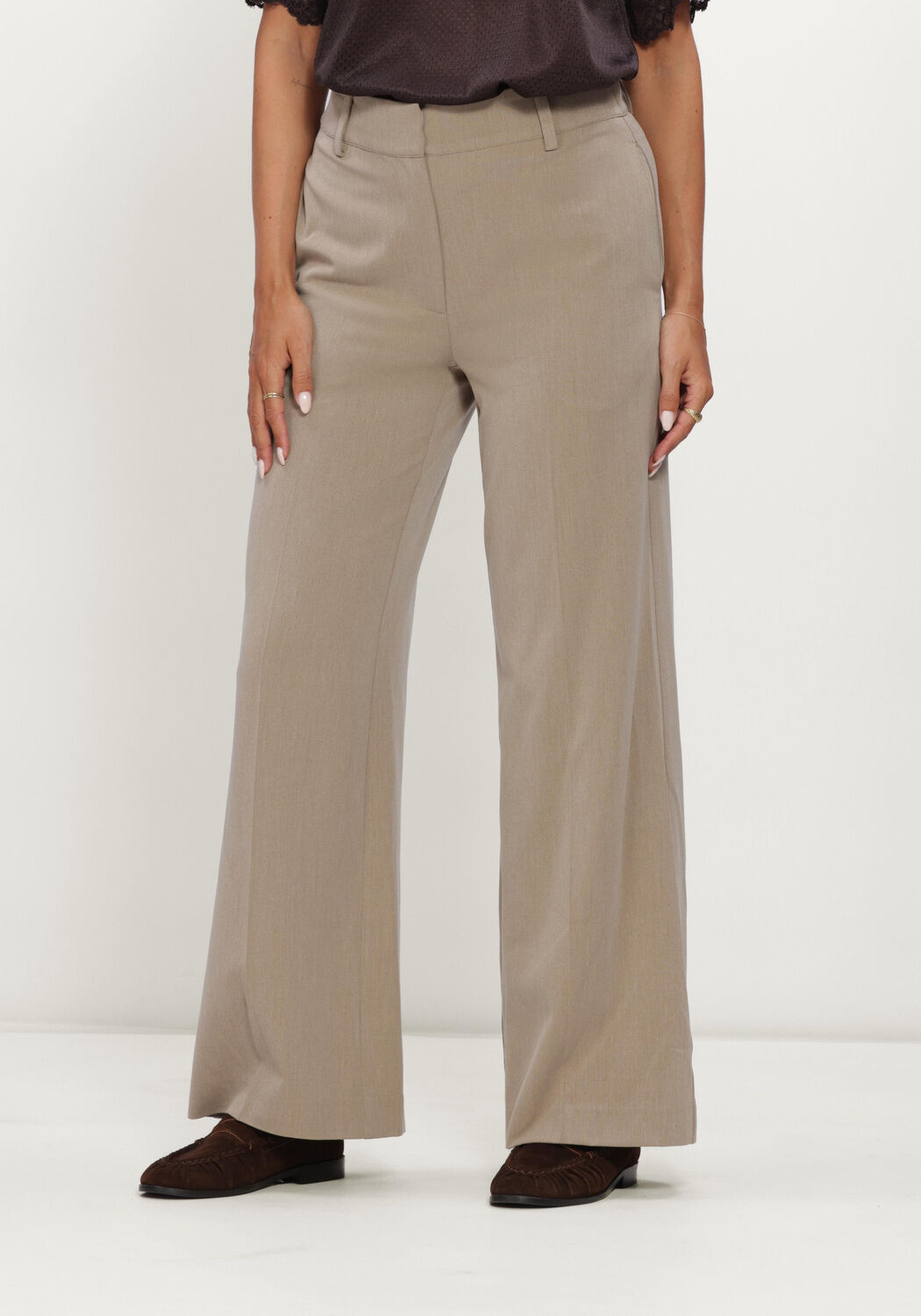 Sand CO'COUTURE Hosen EMINACC WIDE PANT - large
