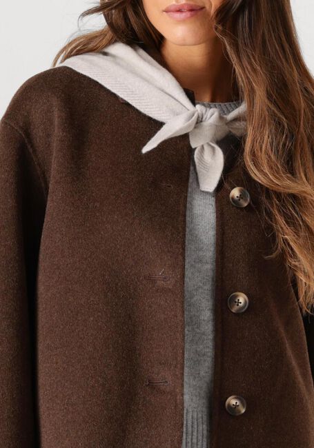 Braune STUDIO AR Teddy-Jacke NICOLINA - large