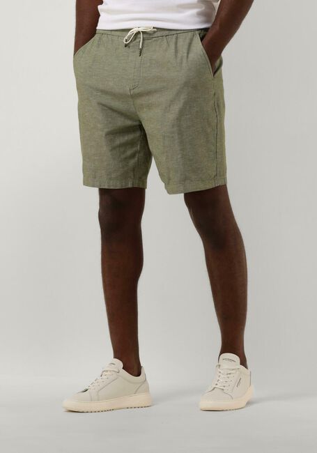 Grüne SCOTCH & SODA Kurze Hose FAVE - COTTON/LINEN TWILL BERMUDA - large