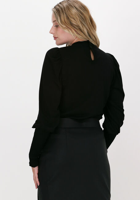 Schwarze JANSEN AMSTERDAM Top TOP SLEEVE SMOCK - large