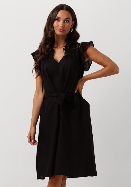 Schwarze MINUS Midikleid ALAYA KNEE LENGTH DRESS - large