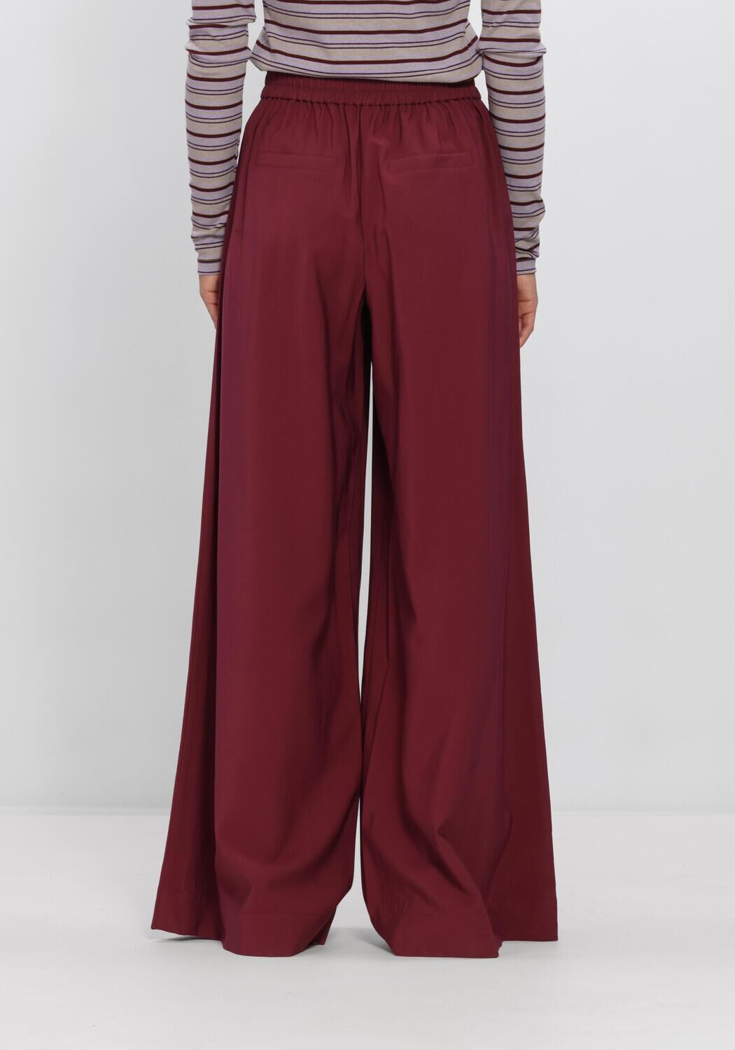 Bordeaux HARPER & YVE Weite Hose MEIKE-PA - large