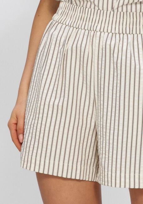 Nicht-gerade weiss NOTRE-V Kurze Hose NV-HEINTINA CREPE STRIPE - large