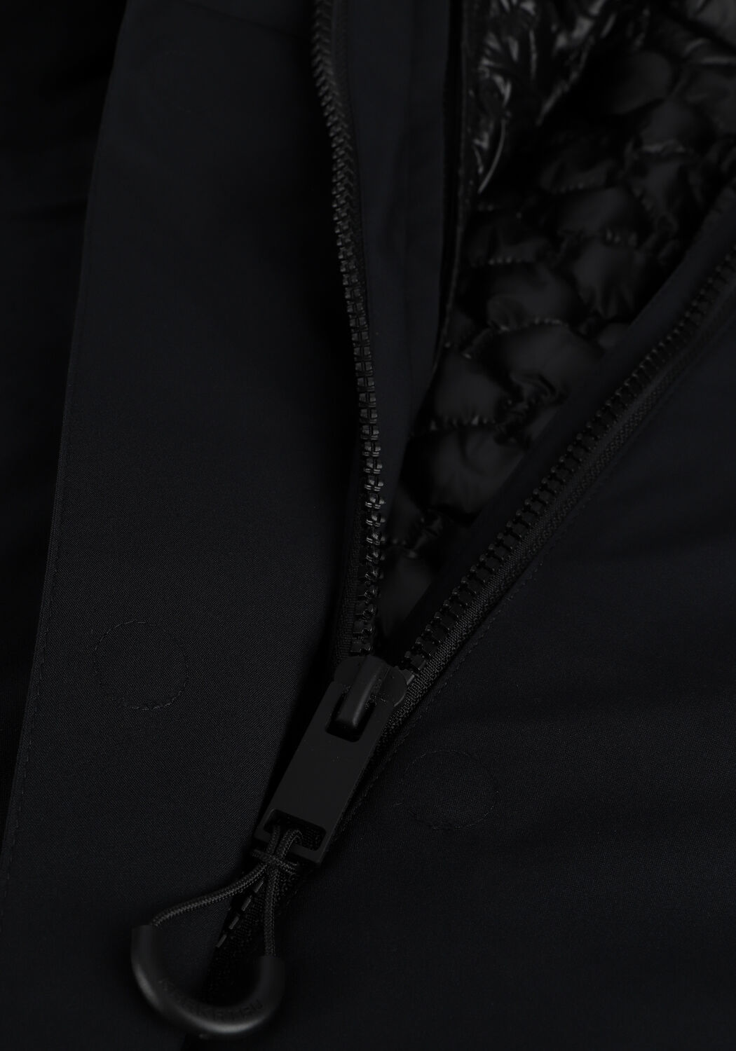 Schwarze KRAKATAU Regenjacke QW344 - large