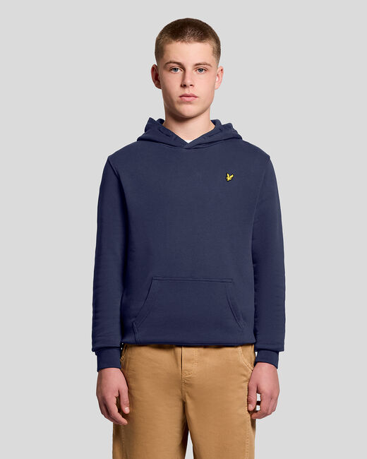 Dunkelblau LYLE & SCOTT Sweatshirt PULLOVER HOODIE BOYS - large