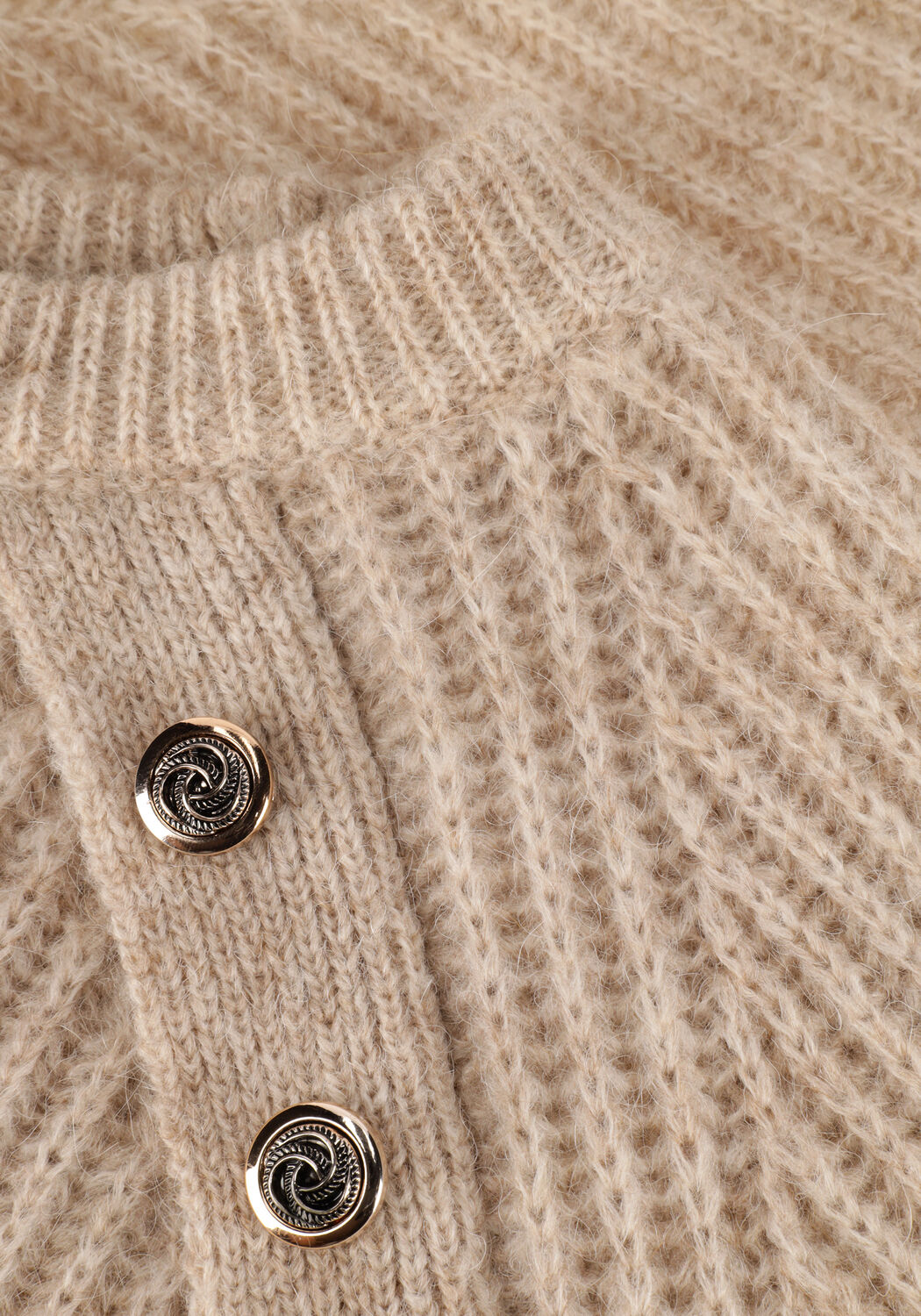 Ecru NOTRE-V Pullover KNIT BUTTON NV-AZRA - large