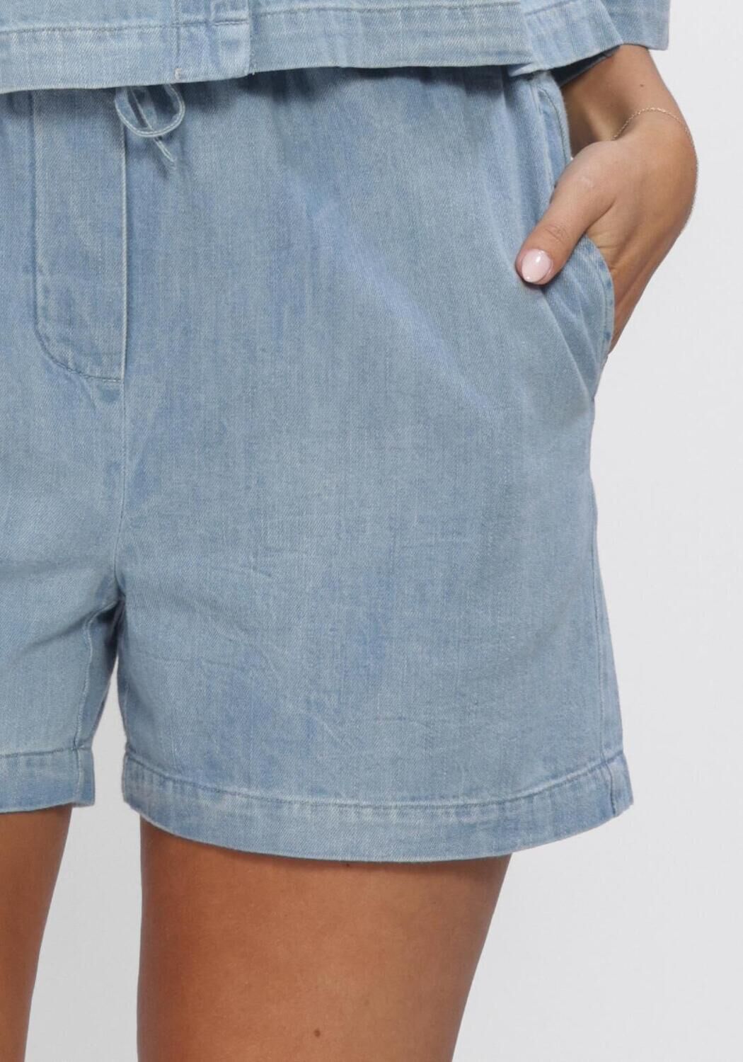 Blaue MODSTR&Ouml;M Kurze Hose ALVARMD SHORTS - large
