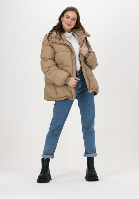 Camelfarbene MODSTRÖM Wattierte Jack KYLE COAT - large