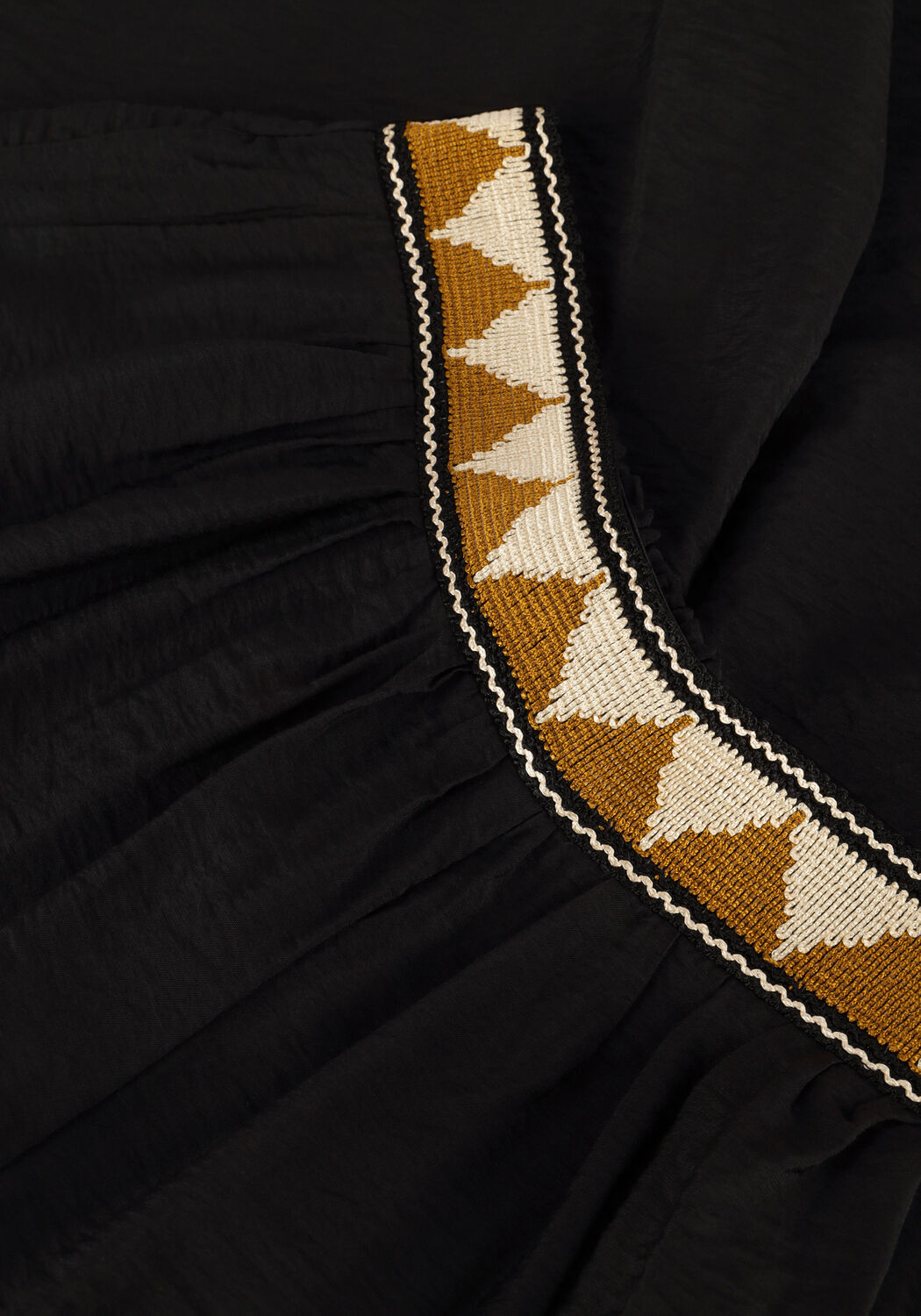 Schwarze LOUIZON Weite Hose WILLIANA - large