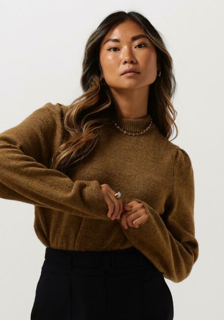 Braune MODSTRÖM Pullover FAROMD O-NECK - large