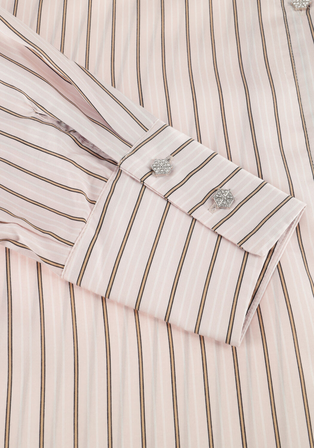 Hell-Pink BRUUNS BAZAAR Blusen ARENGABBYINA SHIRT - large