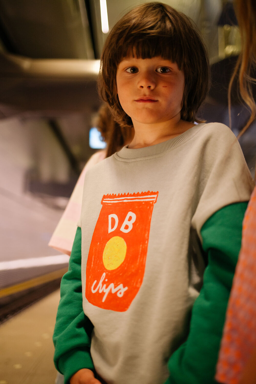 Gr&uuml;ne DAILY BRAT Sweatshirt DAILY CHIPS SWEATER - large