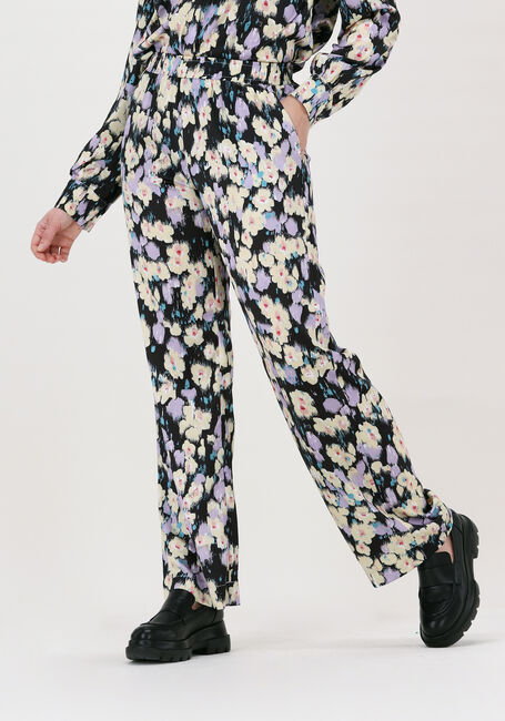 Mehrfarbige/Bunte NEO NOIR Weite Hose ASTRA GRAPHIC BOTANIC PANTS - large