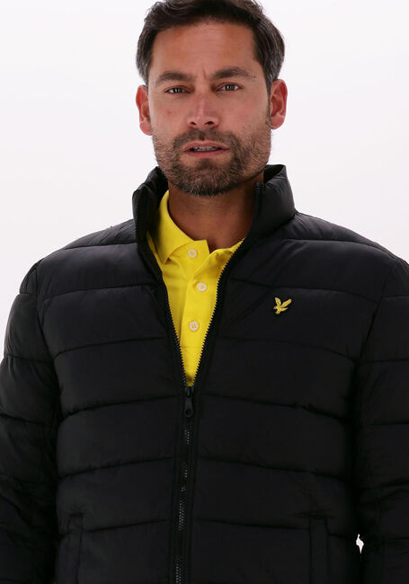 Schwarze LYLE & SCOTT Wattierte Jack LIGHT WEIGHT PADDED JACKET - large