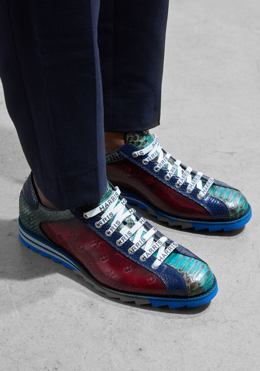 Rote HARRIS Sneaker Low 2817 - medium