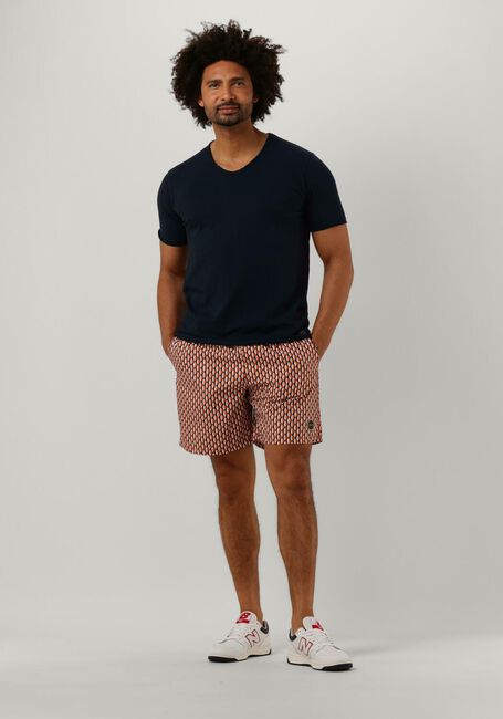 Orangene SHIWI Badehosen MEN SWIMSHORT HOTEL TILE - large