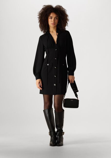 Schwarze LIU JO Minikleid 3.0 ABITO PUNTO MILANO - large