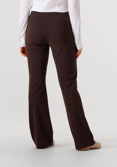 Braune STUDIO ANNELOES Schlaghose FLAIR BONDED TROUSERS - large