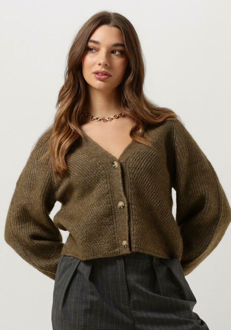 Grüne MSCH COPENHAGEN Strickjacke MSCHPETUNIA PEGGY CARDIGAN - large