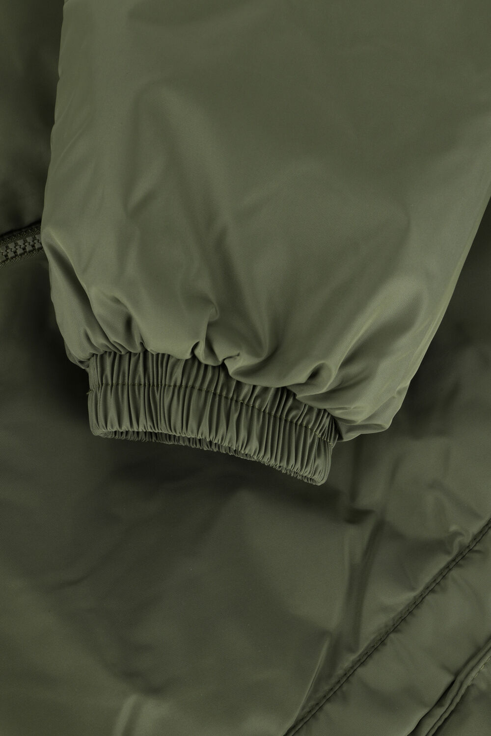 Gr&uuml;ne MSCH COPENHAGEN Wattierte Jack NORINA KAYSA HOOD JACKET - large