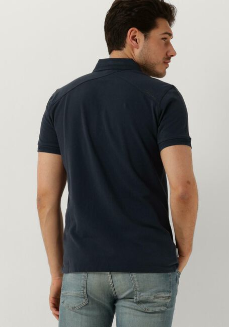 Dunkelblau CAST IRON Polo-Shirt SHORT SLEEVE POLO ORGANIX COTTON PIQUE ESSENTIAL - large