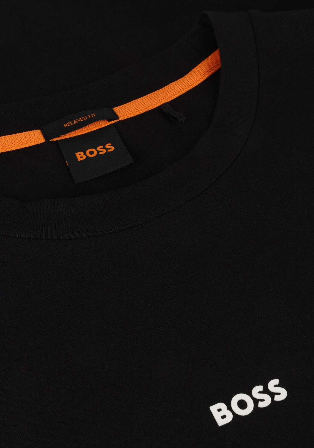 Schwarze BOSS ORANGE T-shirt TCHUP 10242929 01 - large