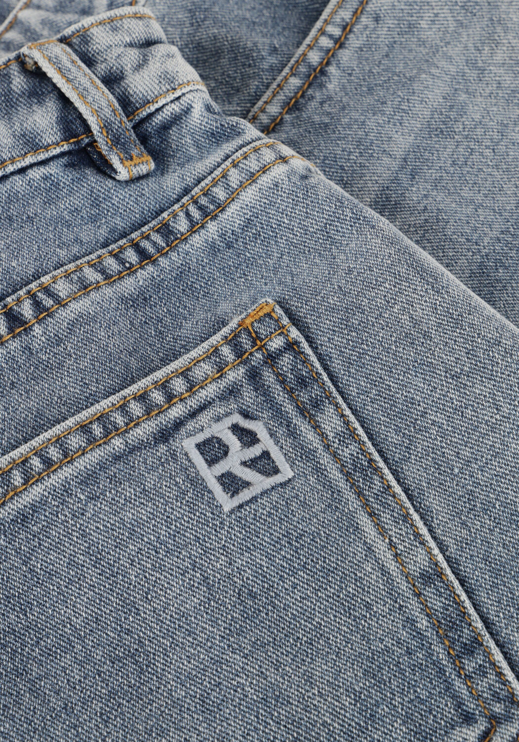 Blaue ROUGE EDIT Kurze Hosen ROUJOLIE HW WF DENIM SHORTS - large