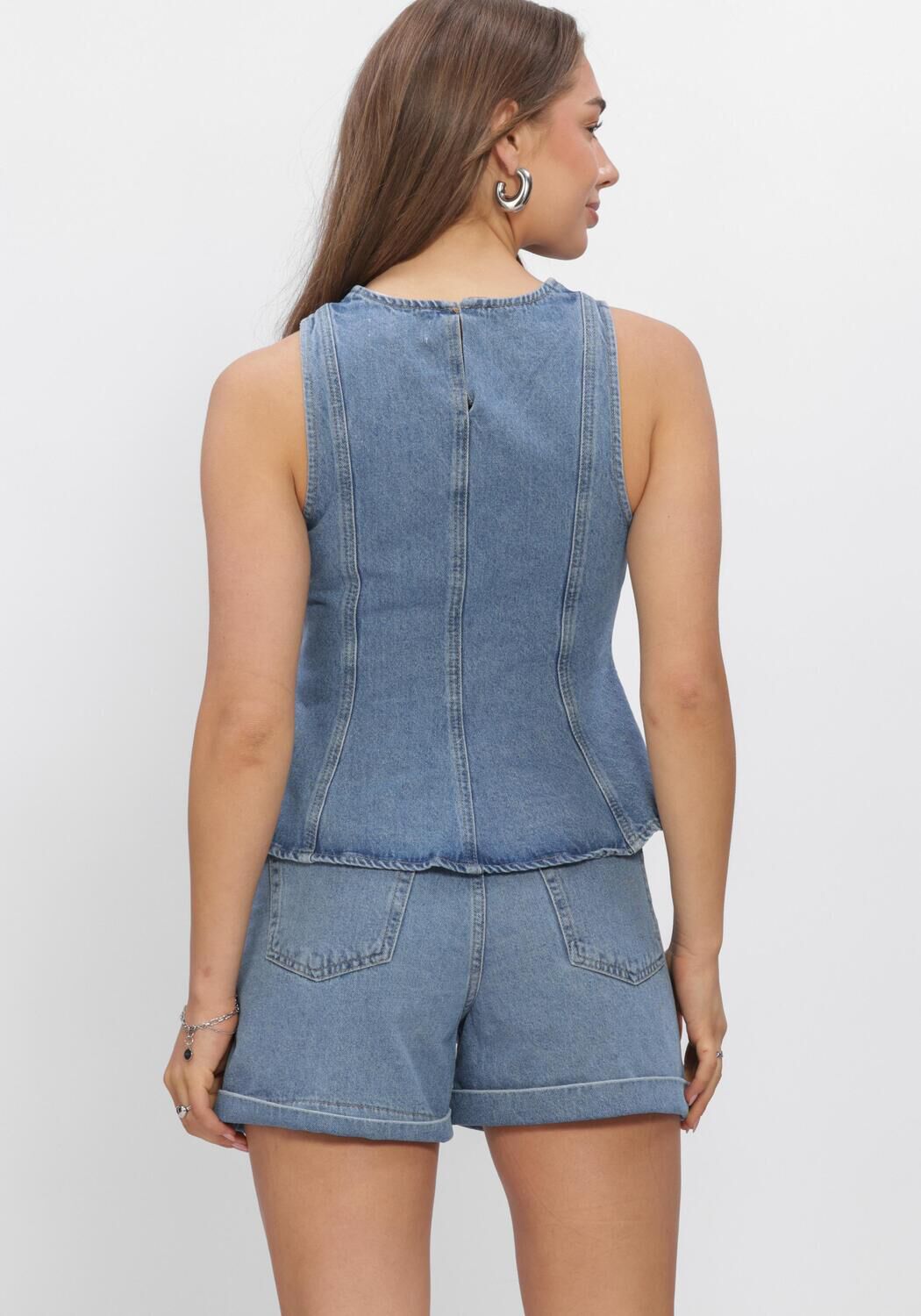 Hellblau EDITED Tops & T-shirts BRENDA TOP - large