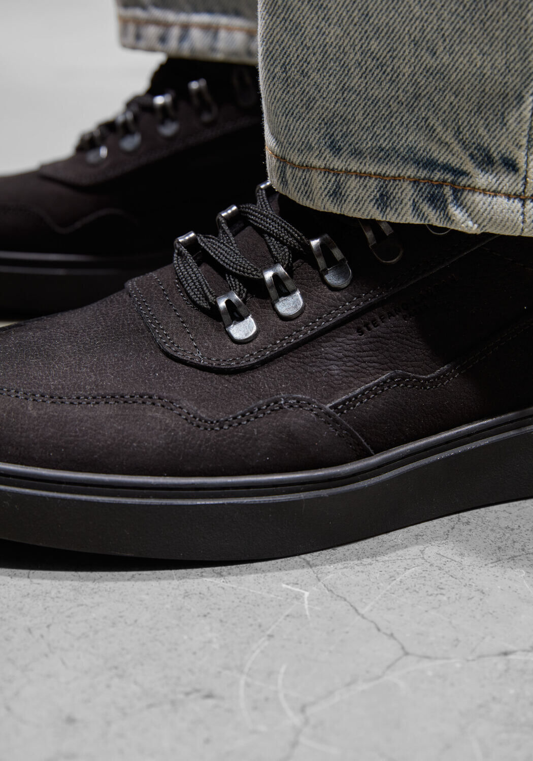 Schwarze STEFANO LAURAN Sneaker Low LJ2502 - large