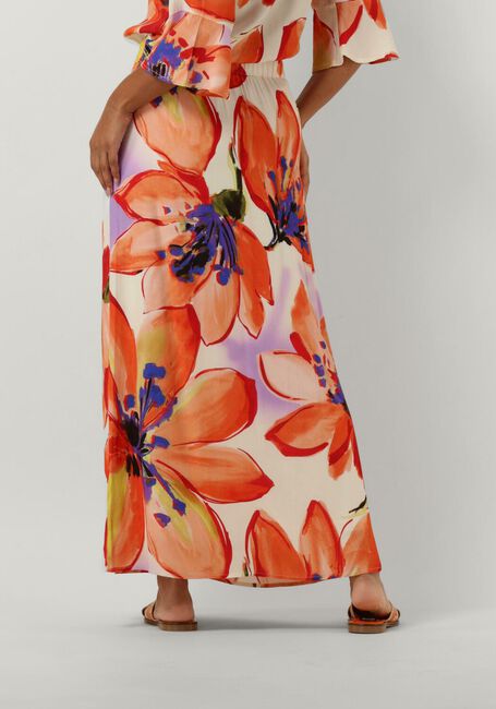 Orangene JANSEN AMSTERDAM Midirock WBF658 WOVEN PRINT LONG SKIRT - large