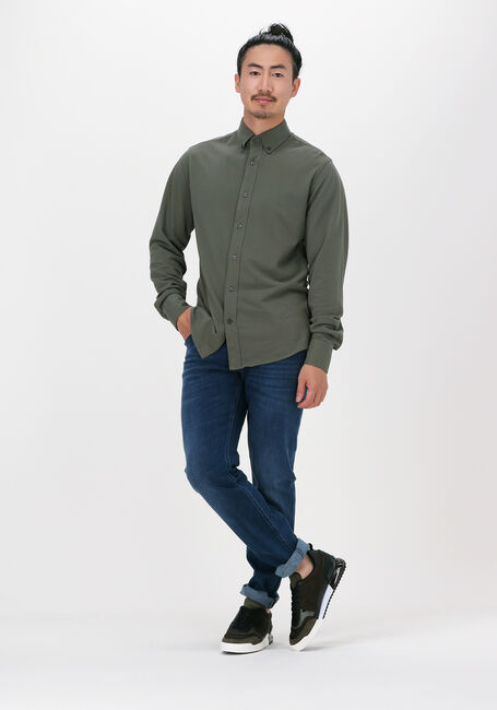 Dunkelgrün TIGER OF SWEDEN Casual-Oberhemd FENALD - large