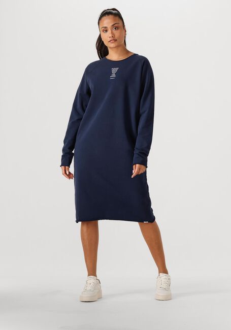 Dunkelblau PENN & INK Midikleid DRESS PRINT - large