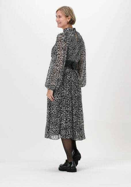 Schwarze SET Midikleid 73912 - large