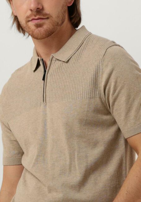 Beige SAINT STEVE Polo-Shirt GABRIEL - large