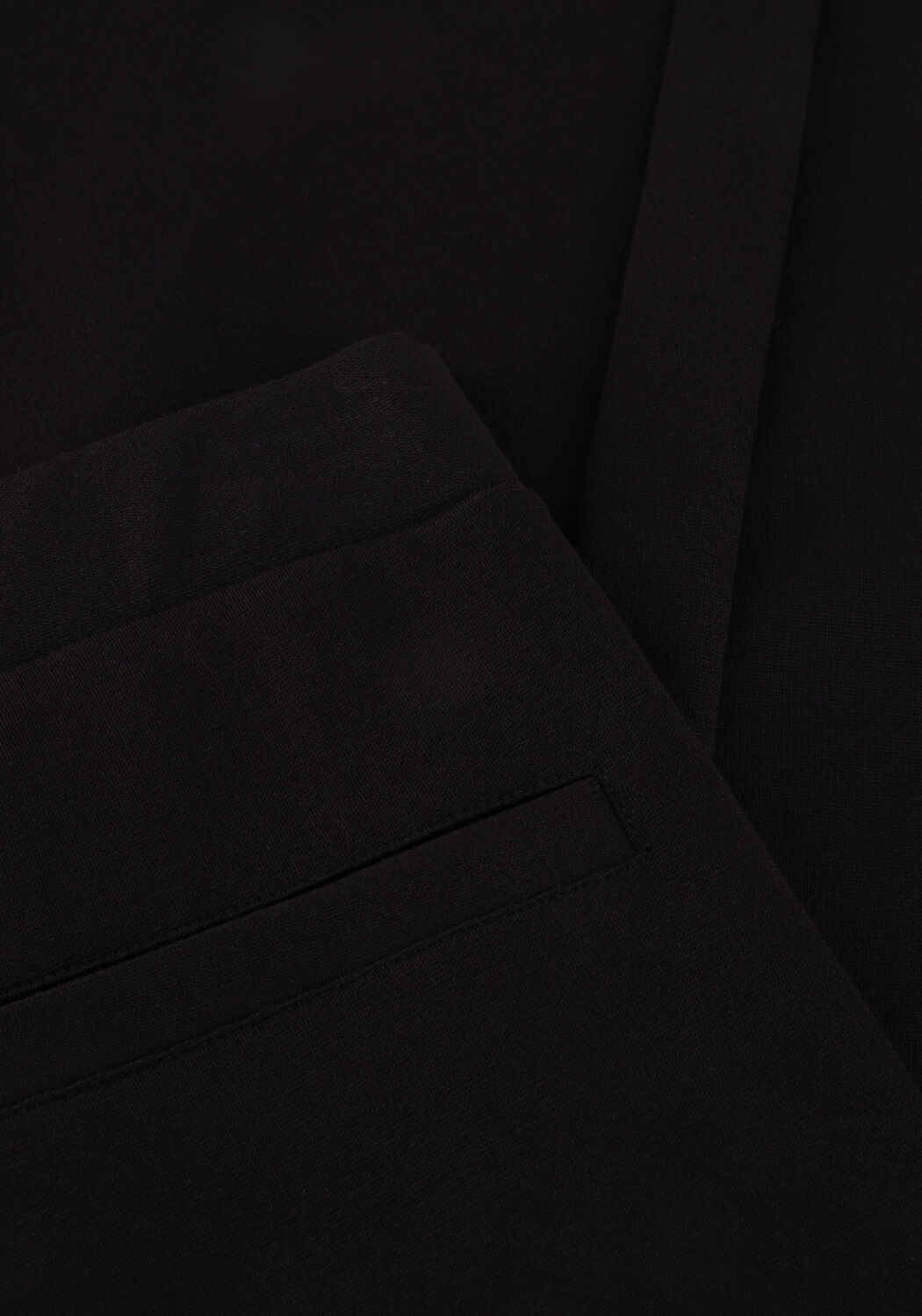 Schwarze KNIT-TED Weite Hose FLORE - large