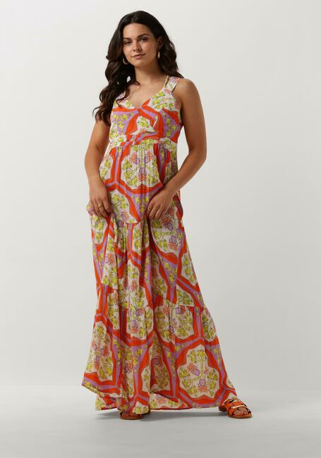 Orangene POM AMSTERDAM Maxikleid STRAP MARRAKESH SUMMER DRESS - large
