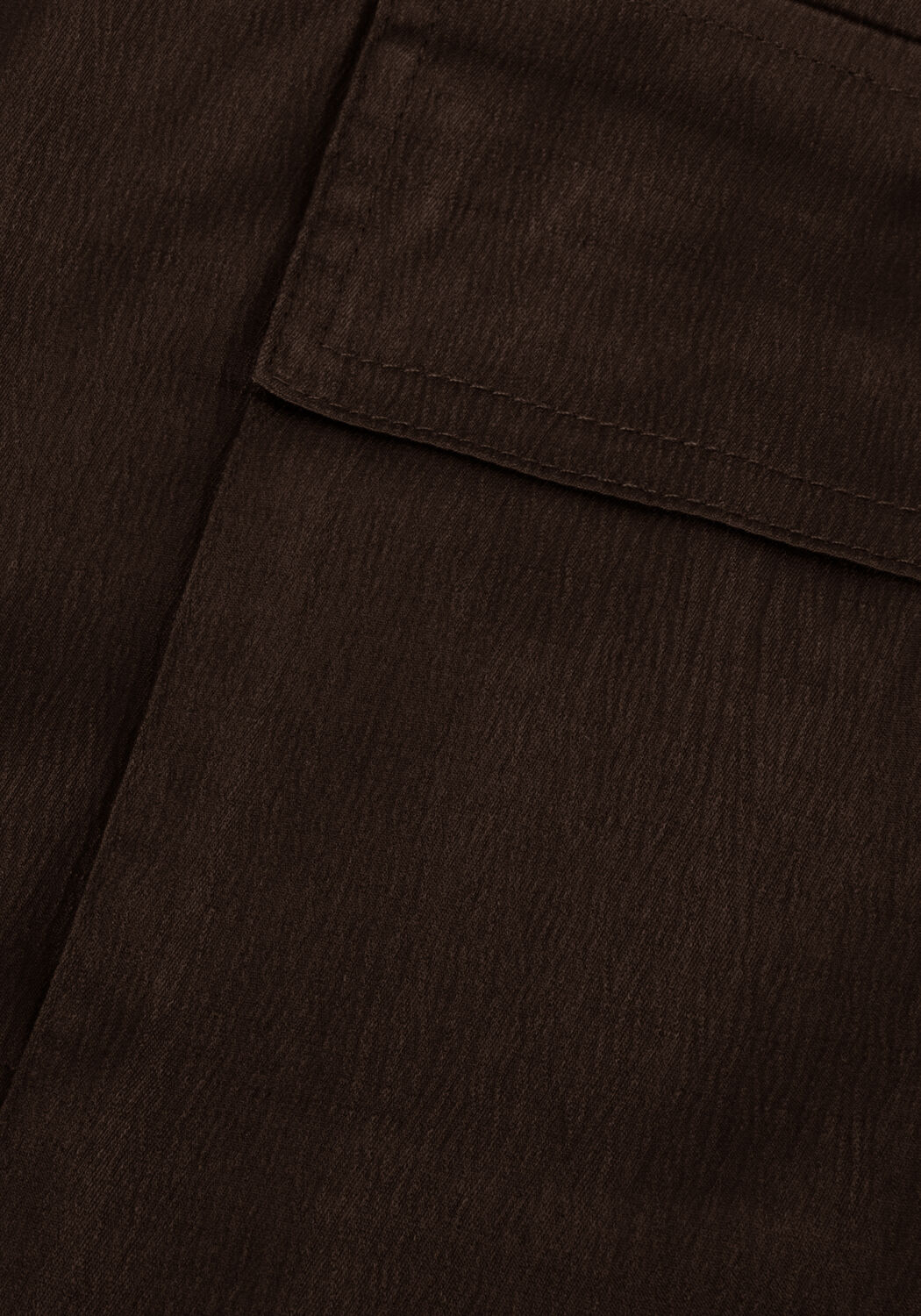 Braune MINUS Cargohosen WENDY WIDE LEG PANT - large