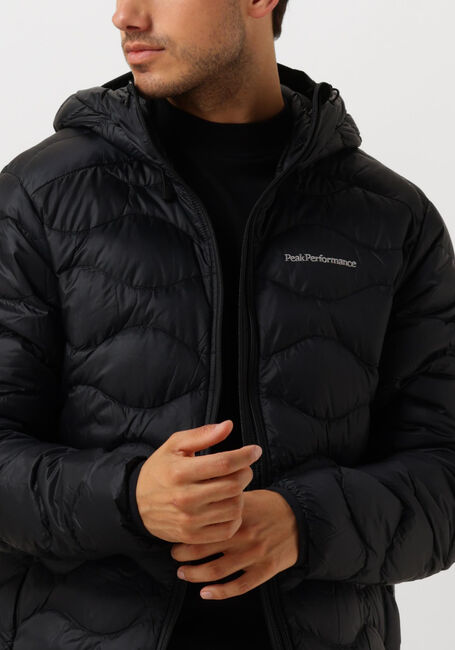 Schwarze PEAK PERFORMANCE Wattierte Jack M HELIUM DOWN HOOD JACKET - large
