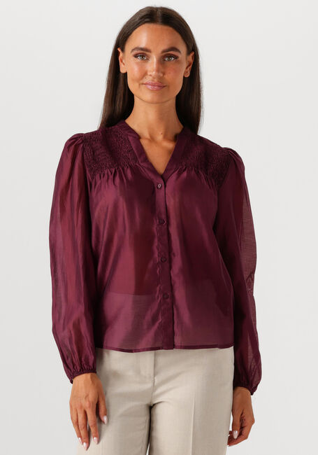 Bordeaux CO'COUTURE Blusen TAFFY SMOCK V-SHIRT - large
