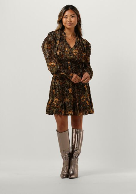Schwarze IBANA Minikleid DEELA - PRINT - large