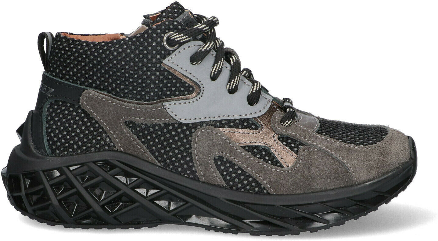 Graue BRAQEEZ Sneaker high ANDRE AMSTERDAM - medium