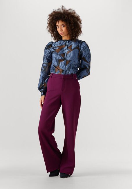 Blaue POM AMSTERDAM Blusen BLOUSE - DASHING NIGHTS ORGANZA - large