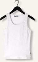Weiße SUMMUM Top RIB TANKTOP COTTON RIB Weiße SUMMUM Top RIB TANKTOP COTTON RIB - medium