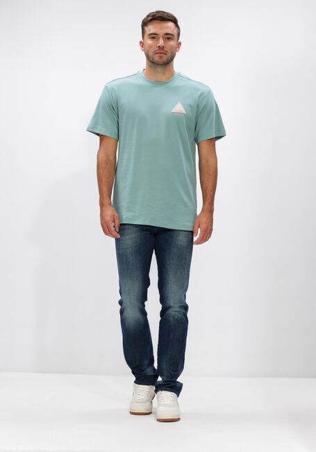 Blaue G-STAR RAW T-shirt SMALL LOGO R T - large