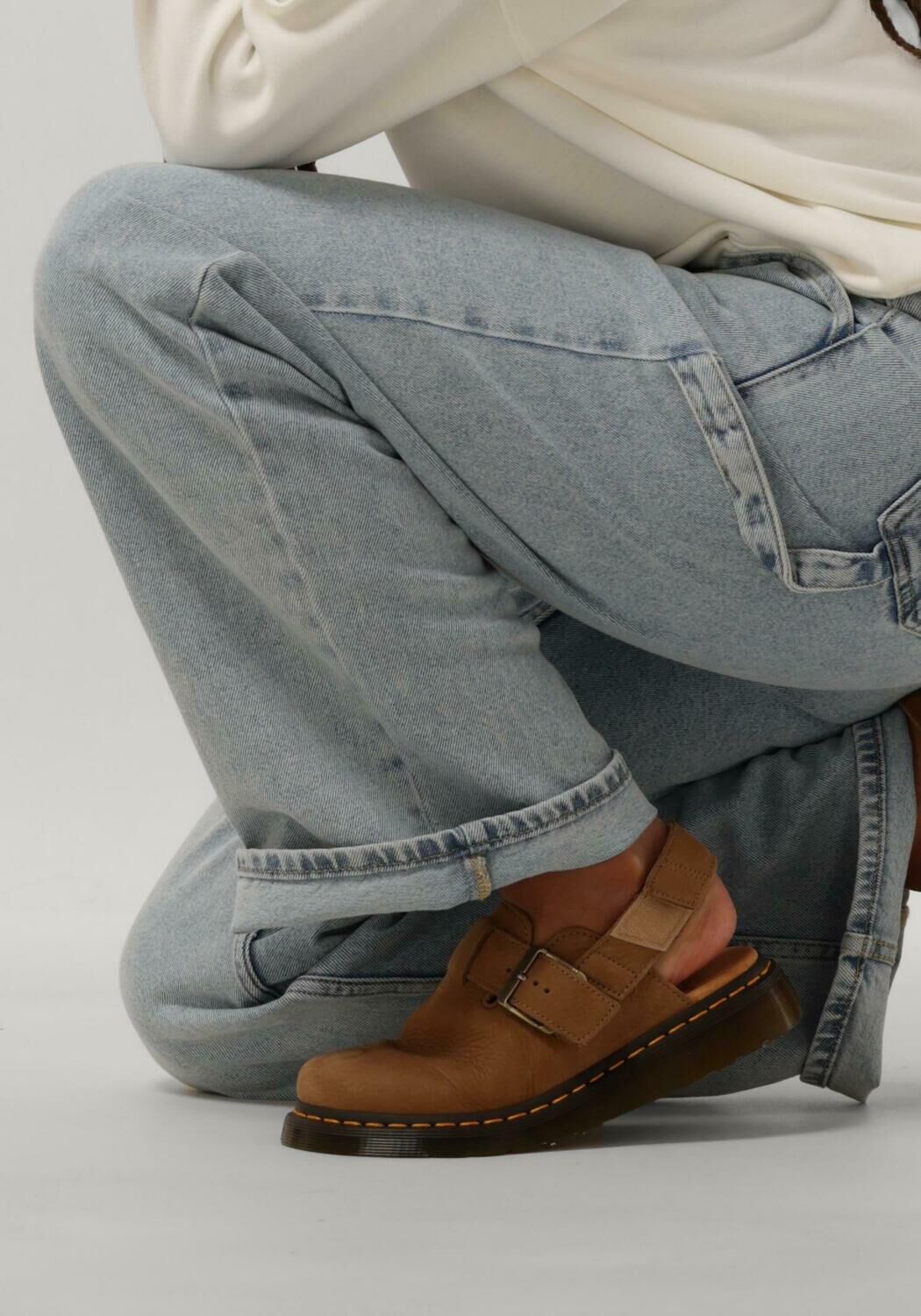 Beige DR MARTENS Slipper JORGE PATCHWORK W - large