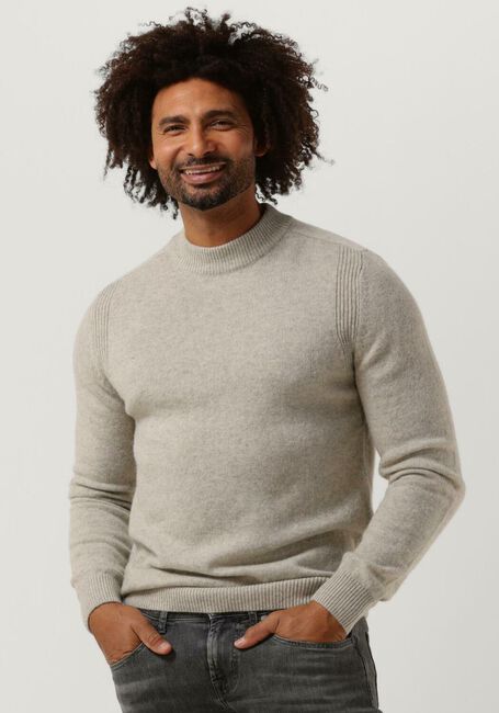 Hellgrau ANERKJENDT Pullover AKRICO LAMBSWOOL KNIT - large